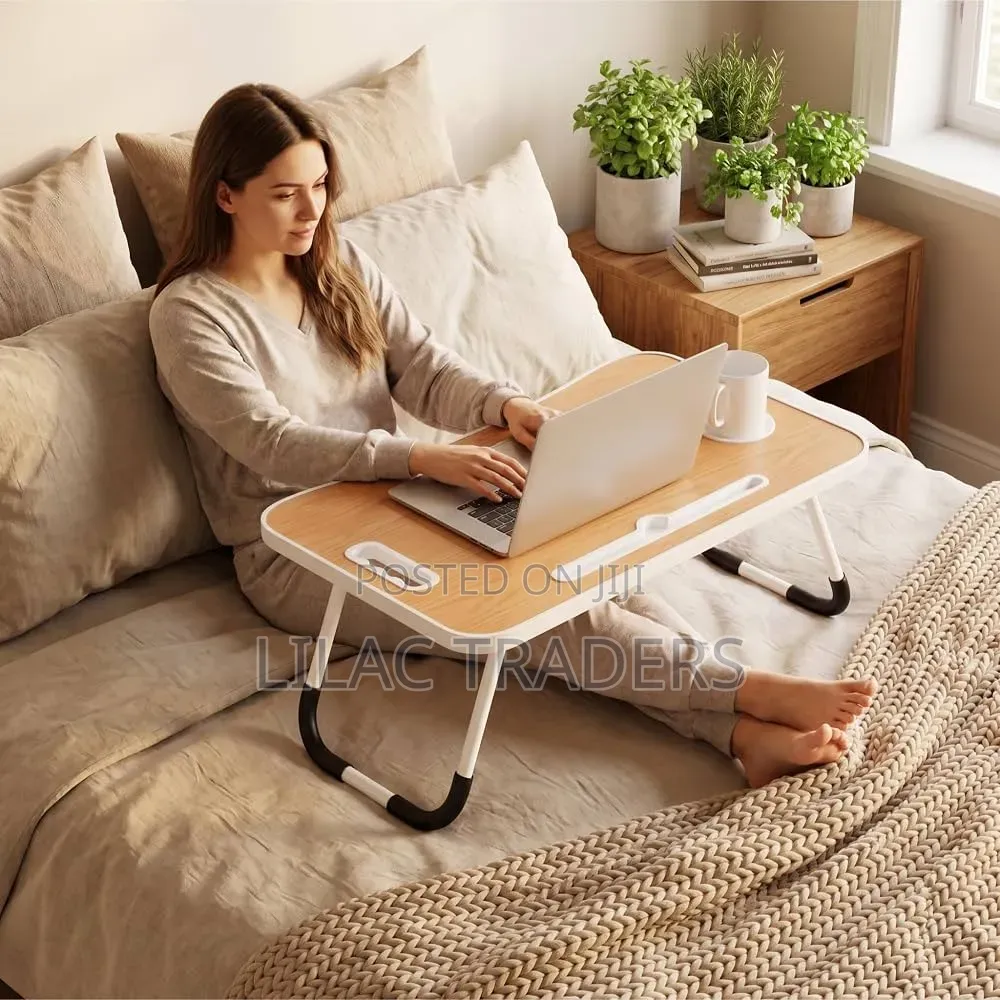 Foldable Laptop Table With Cup Holder Pa