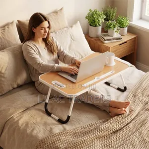 Foldable Laptop Table With Cup Holder Pa