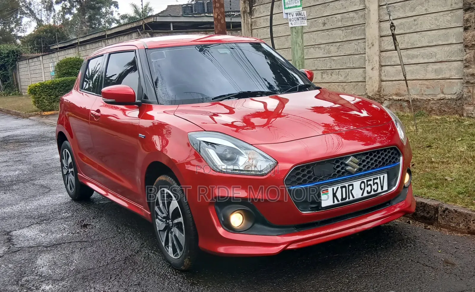 Suzuki Swift RS 2017 Red