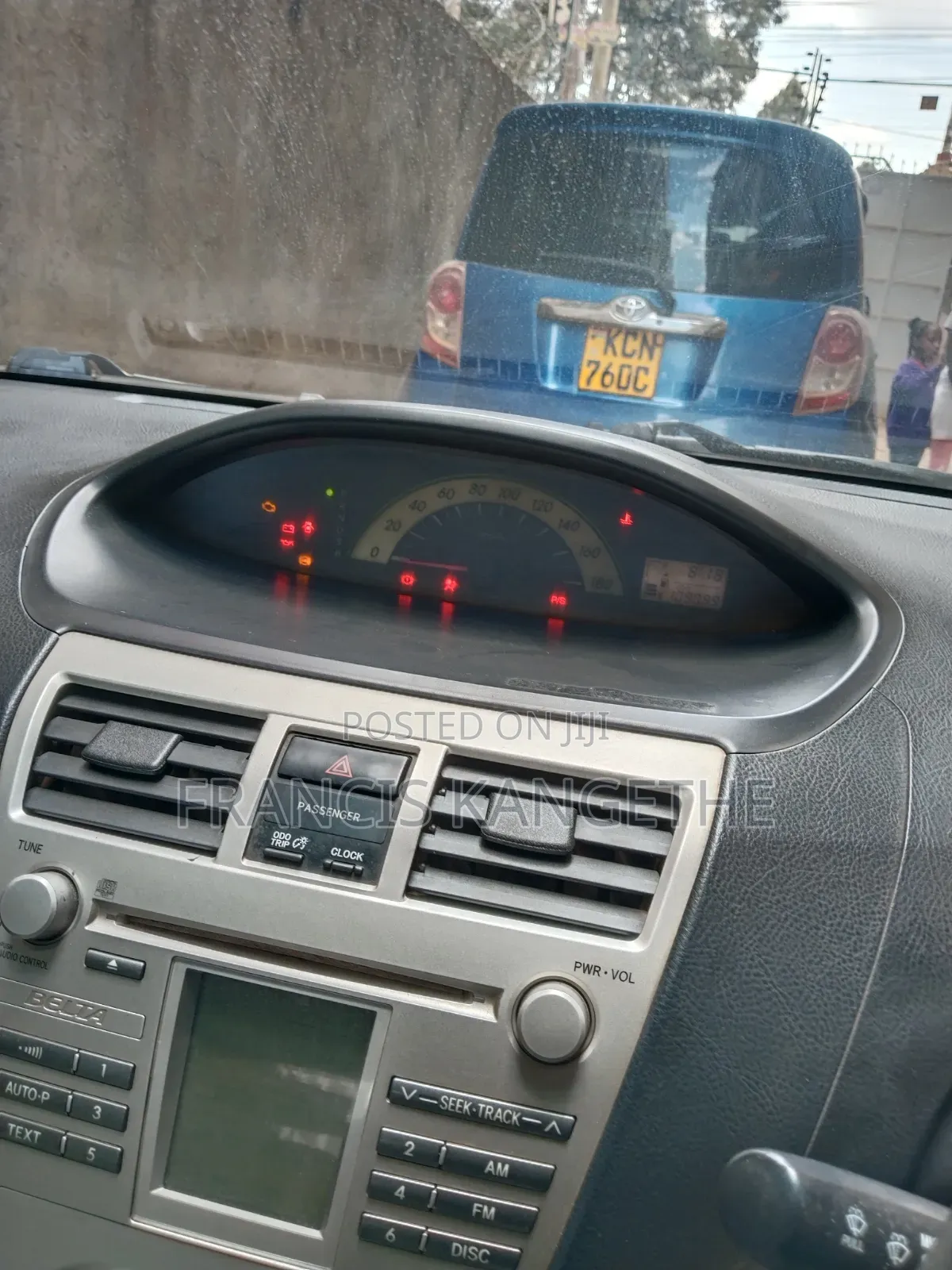 Toyota Belta 2007 Silver