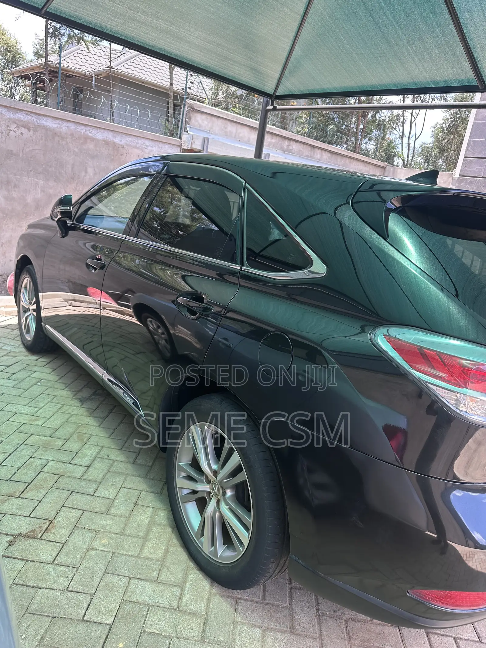 Lexus RX 450H AWD 2015 Black