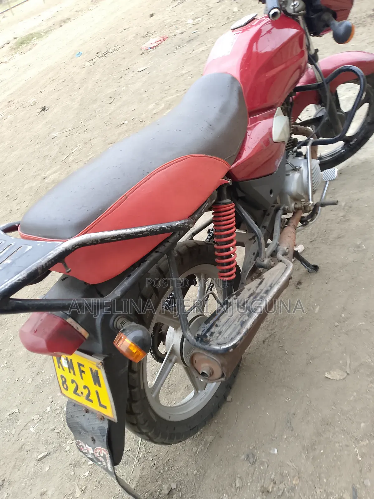 TVS HLX Plus ES 2021 Red