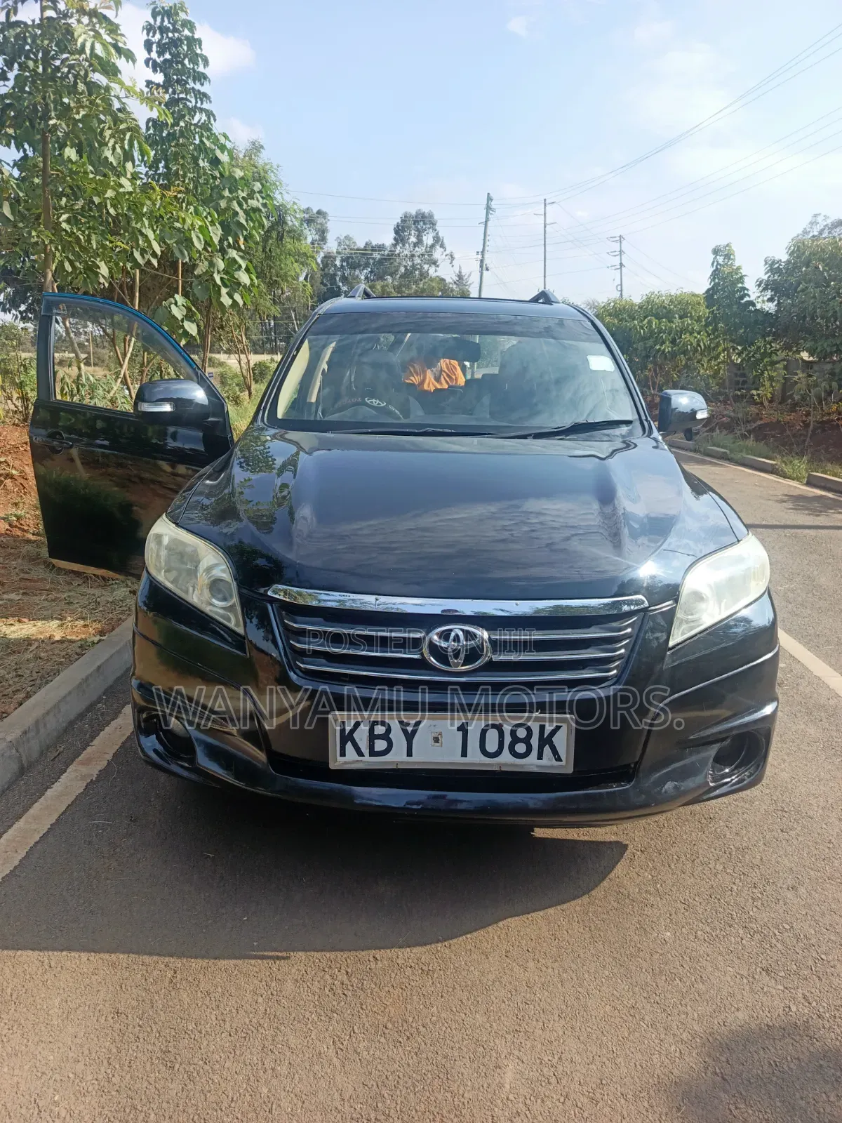 Toyota Vanguard 2008 Black