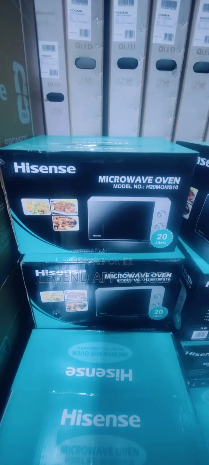Hisense 20L Solo Microwave H20MOMS10 With Defrost Mode