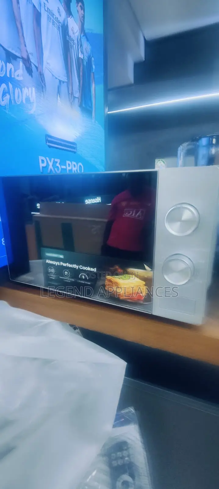 Hisense 20L Solo Microwave H20MOMS10 With Defrost Mode