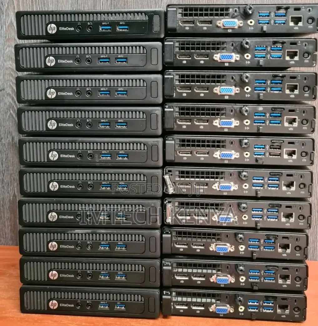 Desktop Computer HP EliteDesk 800 8GB Intel Core i5 SSD 256GB