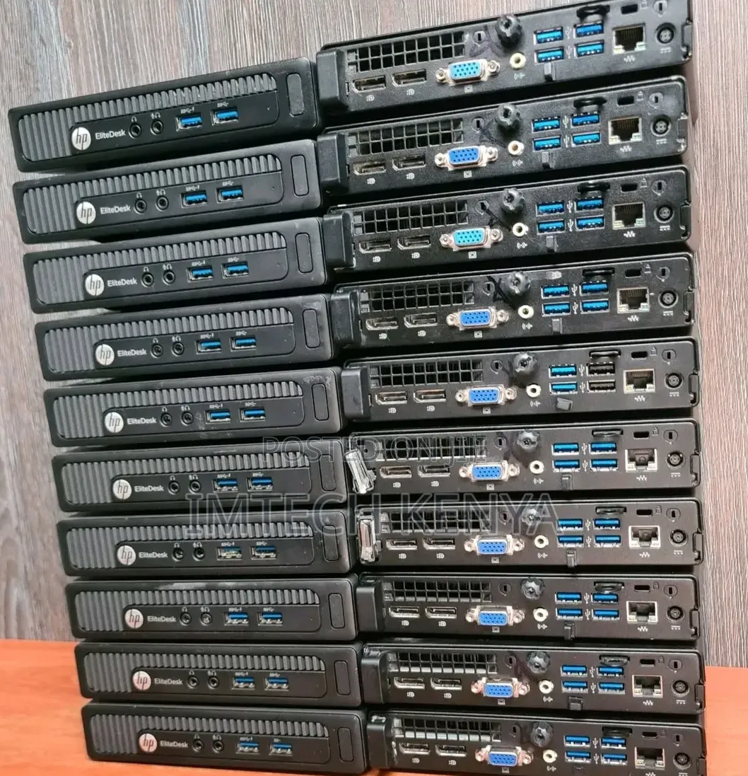 Desktop Computer HP EliteDesk 800 8GB Intel Core i5 SSD 256GB