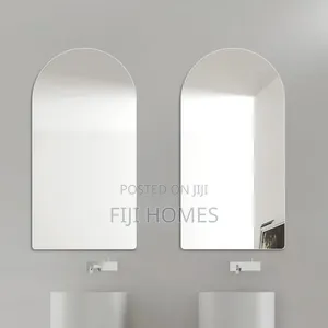 Unbreakable Acrylic Self-Adhesive Mirror | 60x40cm | Multiple Shapes