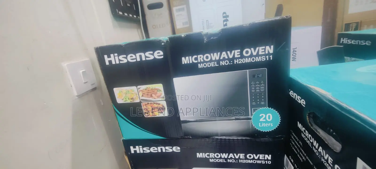 Hisense 20L Microwave H20MOMS11 (Silver)