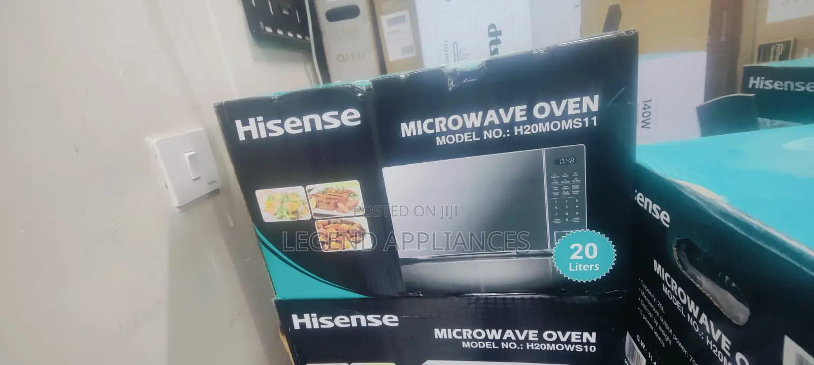 Hisense 20L Microwave H20MOMS11 (Silver)