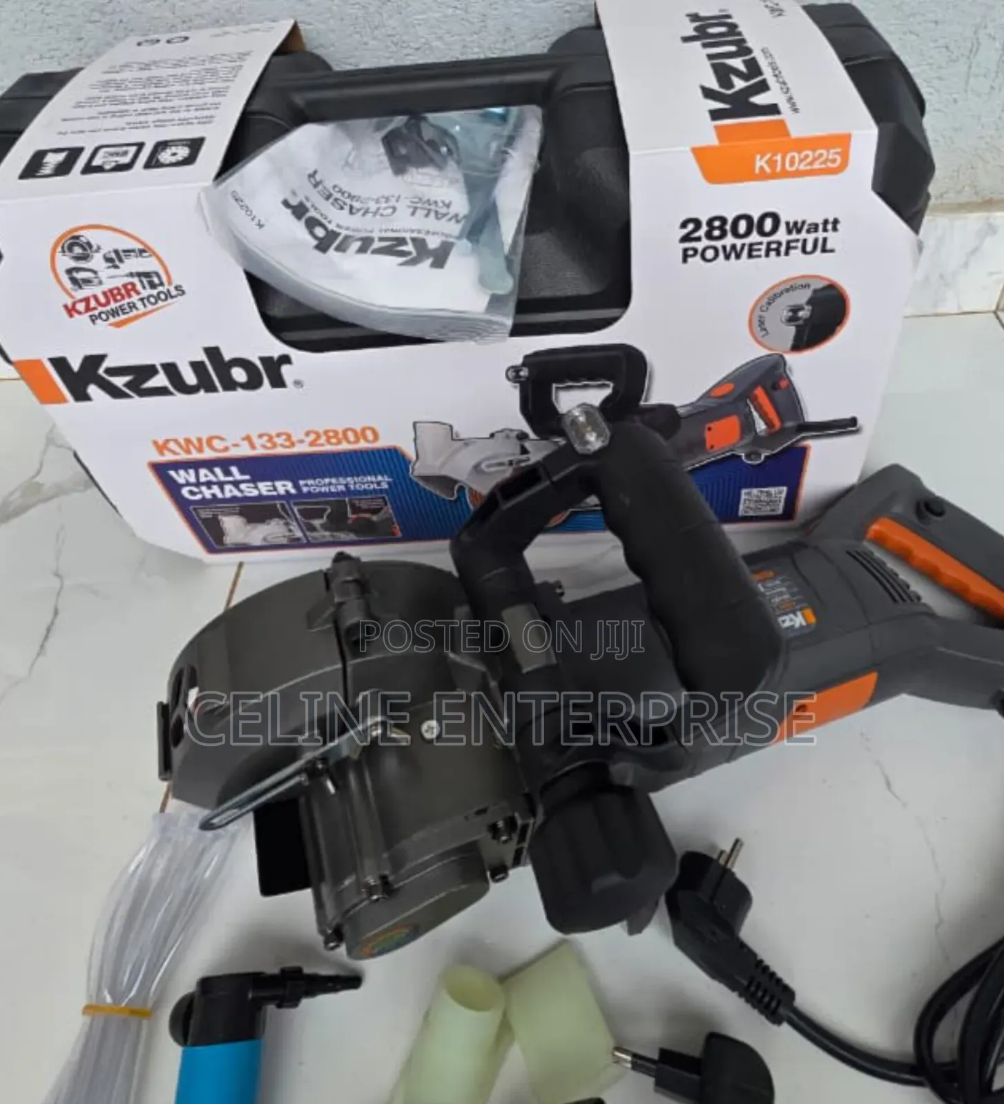 Kzubr 2800W Wall Chaser Machine – Professional Wall Cutting Tool
