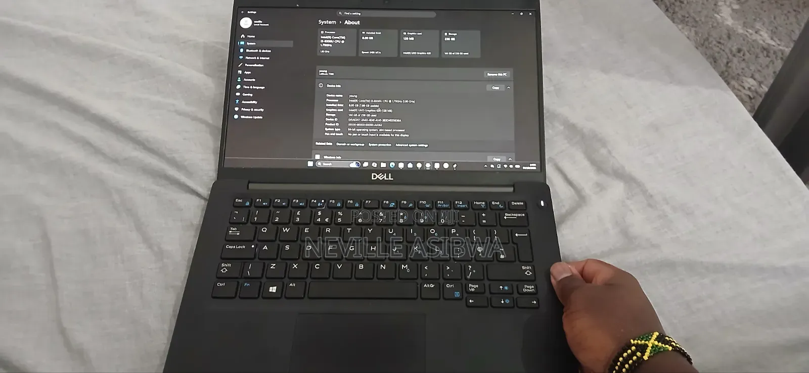 Laptop Dell Latitude 7390 8GB Intel Core i5 SSD 256GB
