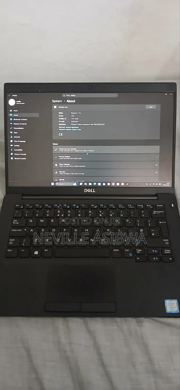 Laptop Dell Latitude 7390 8GB Intel Core i5 SSD 256GB