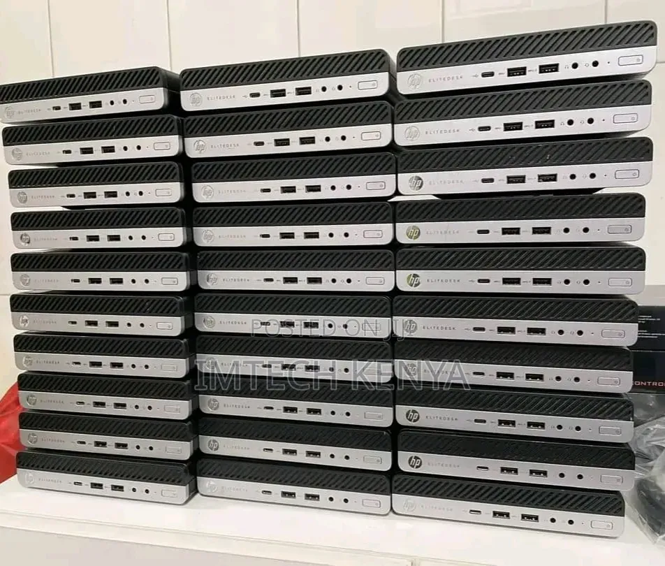 Desktop Computer HP EliteDesk 800 G3 8GB Intel Core i7 HDD 500GB