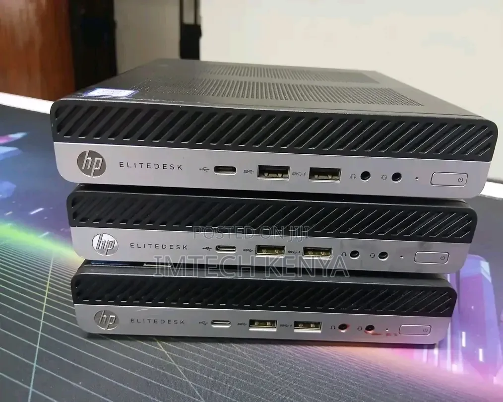 Desktop Computer HP EliteDesk 800 G3 8GB Intel Core i7 HDD 500GB
