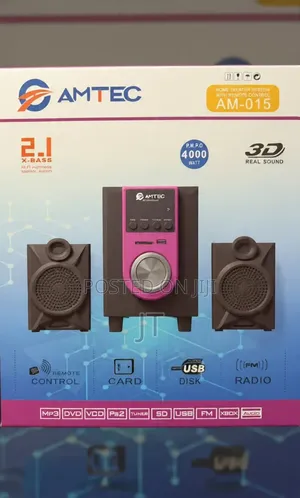Amtec AM-015 2.1-Channel Home Theater System