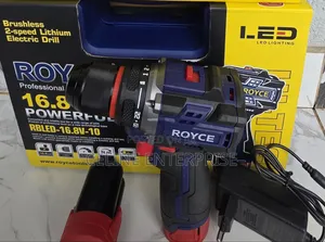 Royce 16.8V Cordless Drill – Powerful & Rechargeable