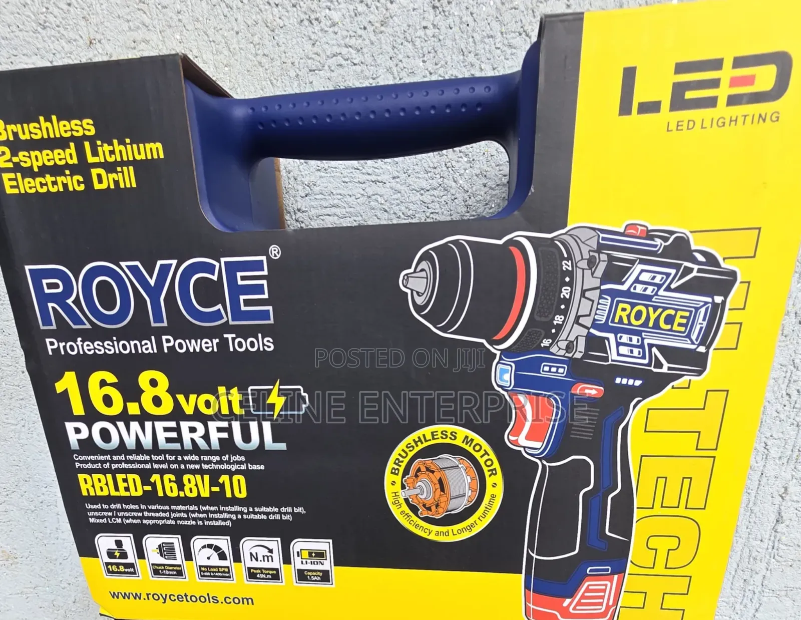 Royce 16.8V Rechargeable Power Drill