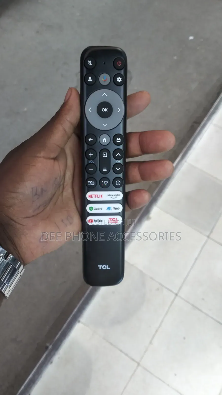 TCL Smart TV Remote With Voice Search