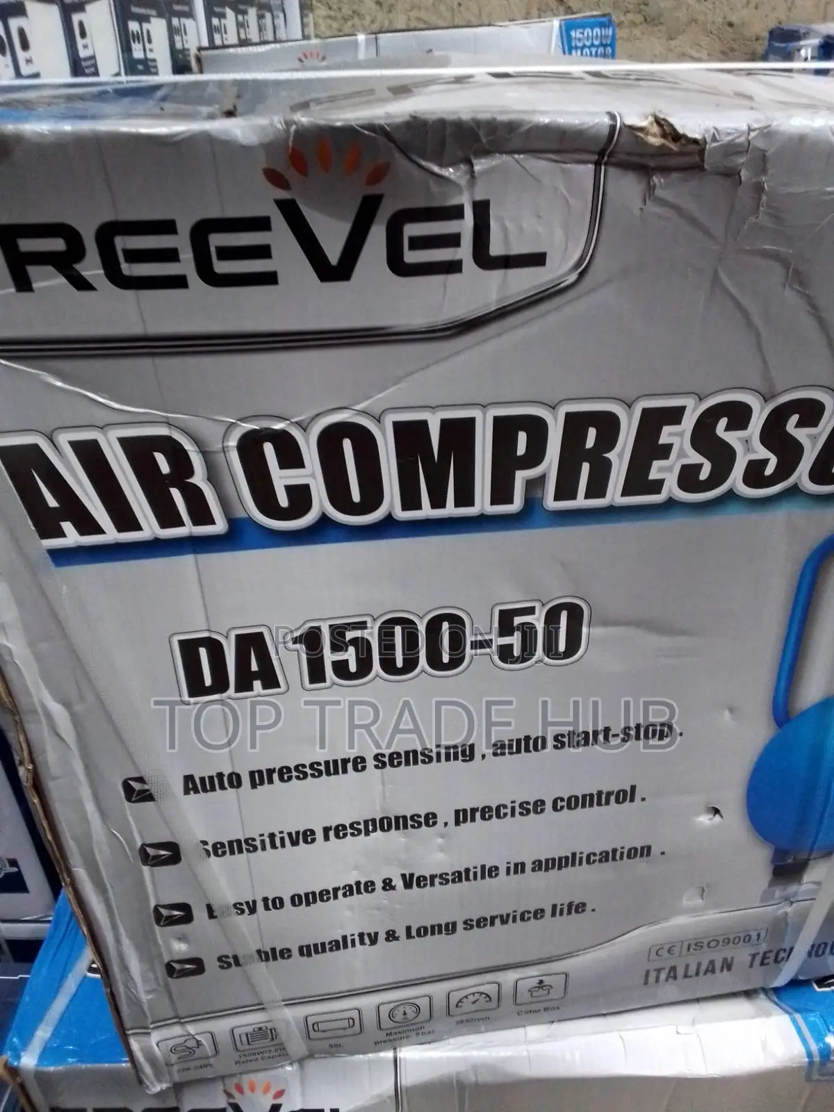 Durable Freevel Electric Air Compressor 50L 2HP