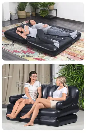 Bestway 5-in-1 Inflatable Pullout Sofa Bed | 2 Seater | Free Pump