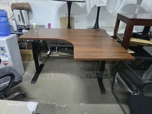 L Shape Electric Office Desk