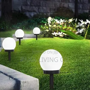 6-Piece Solar Garden Lamp Set Outdoor Pathway Lights