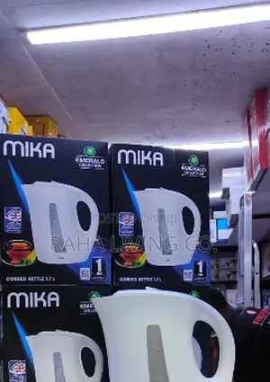 Mika 1.7L Corded Electric Kettle | Emerald Collection | White