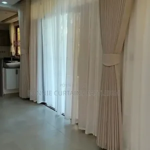 Blige and Blue Curtains for Modern Living Rooms