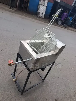Single Gas Chips Fryer