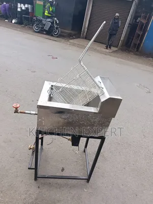 Single Gas Chips Fryer