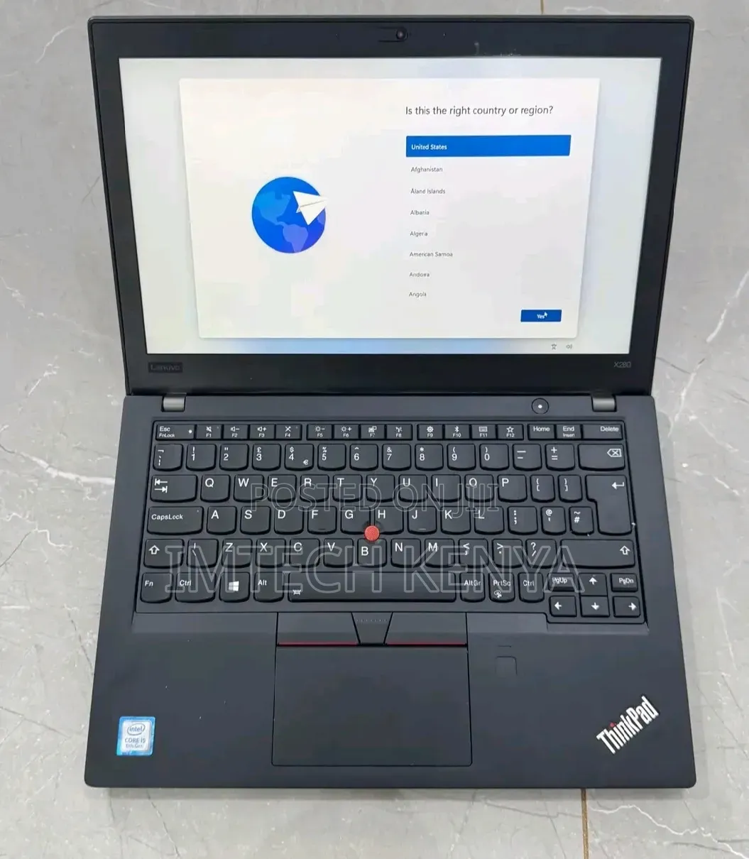 Laptop Lenovo ThinkPad X280 8GB Intel Core i5 SSD 256GB