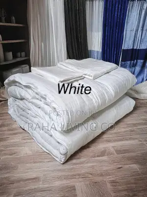Plain White Duvet Set | 6x6 | Unbinded | 4pc Complete