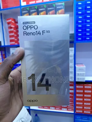 New Oppo Reno14 F 512 GB Blue