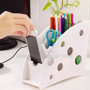 White Remote Organizer