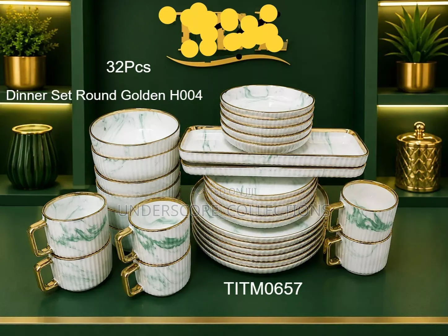 Riped 32pcs Dinner Set