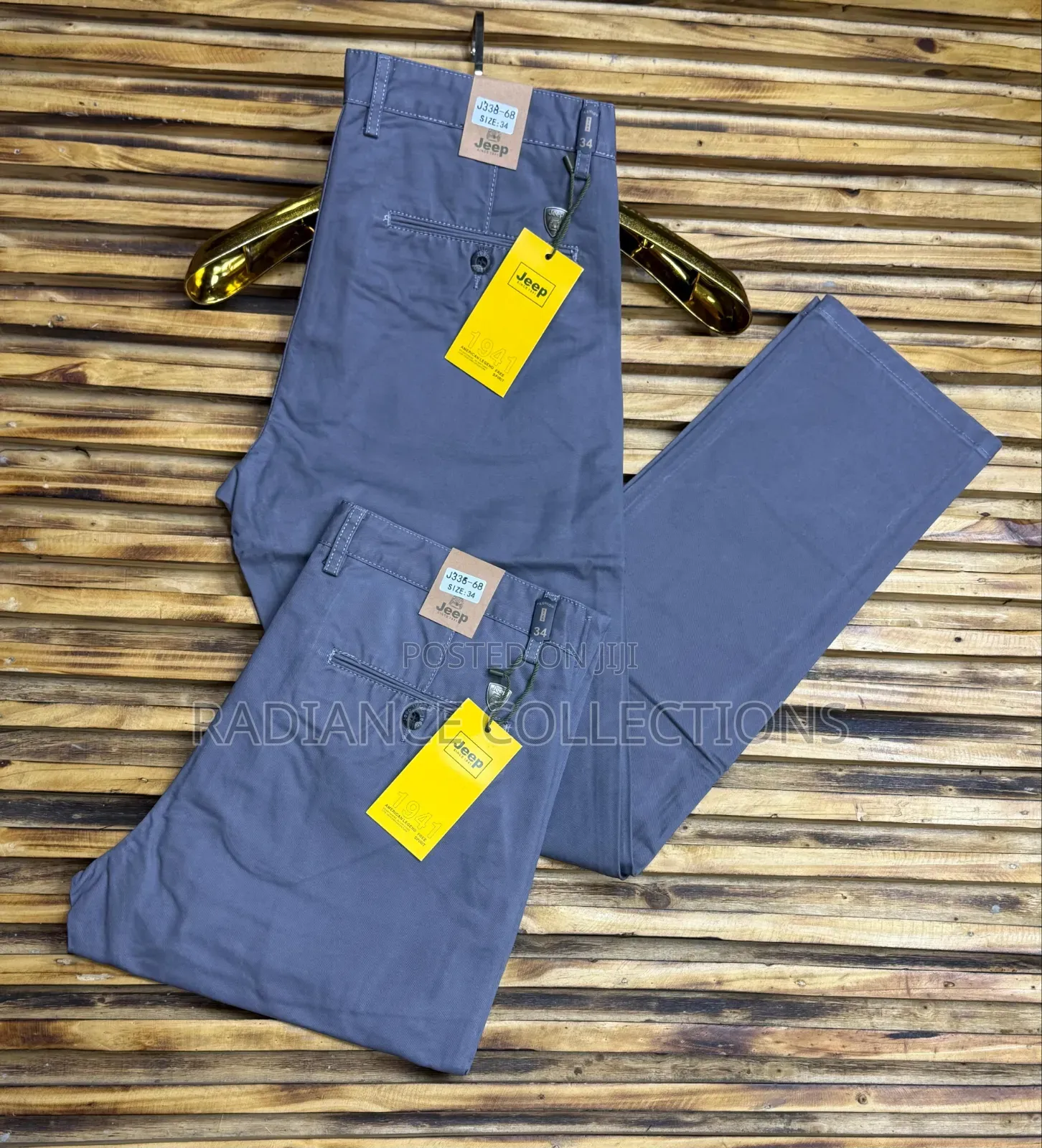 Casual Straight Khakis