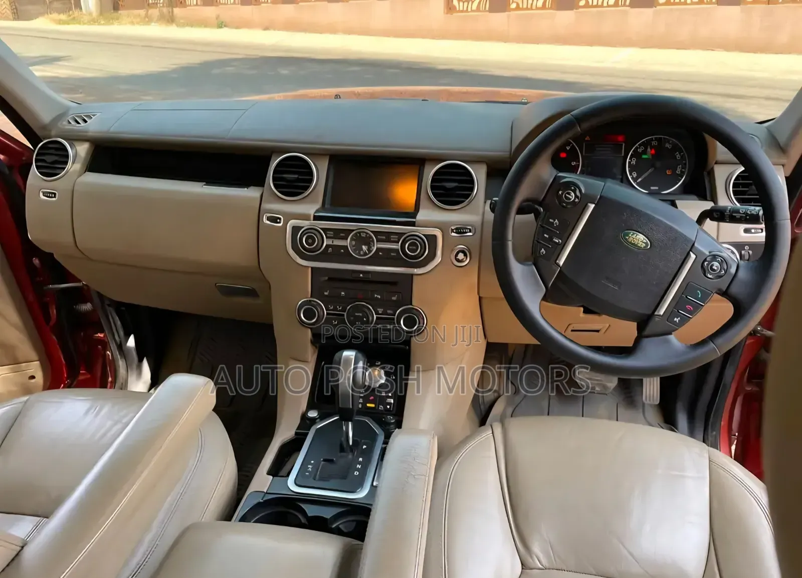Land Rover Discovery 2010 Red
