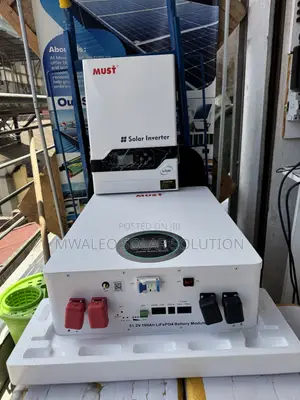 5.5kw Must Inverter 5.12kwh Must Lithium Battery