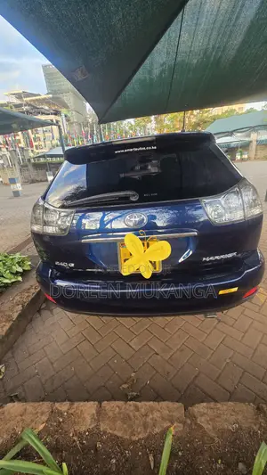 Toyota Harrier 2012 Blue