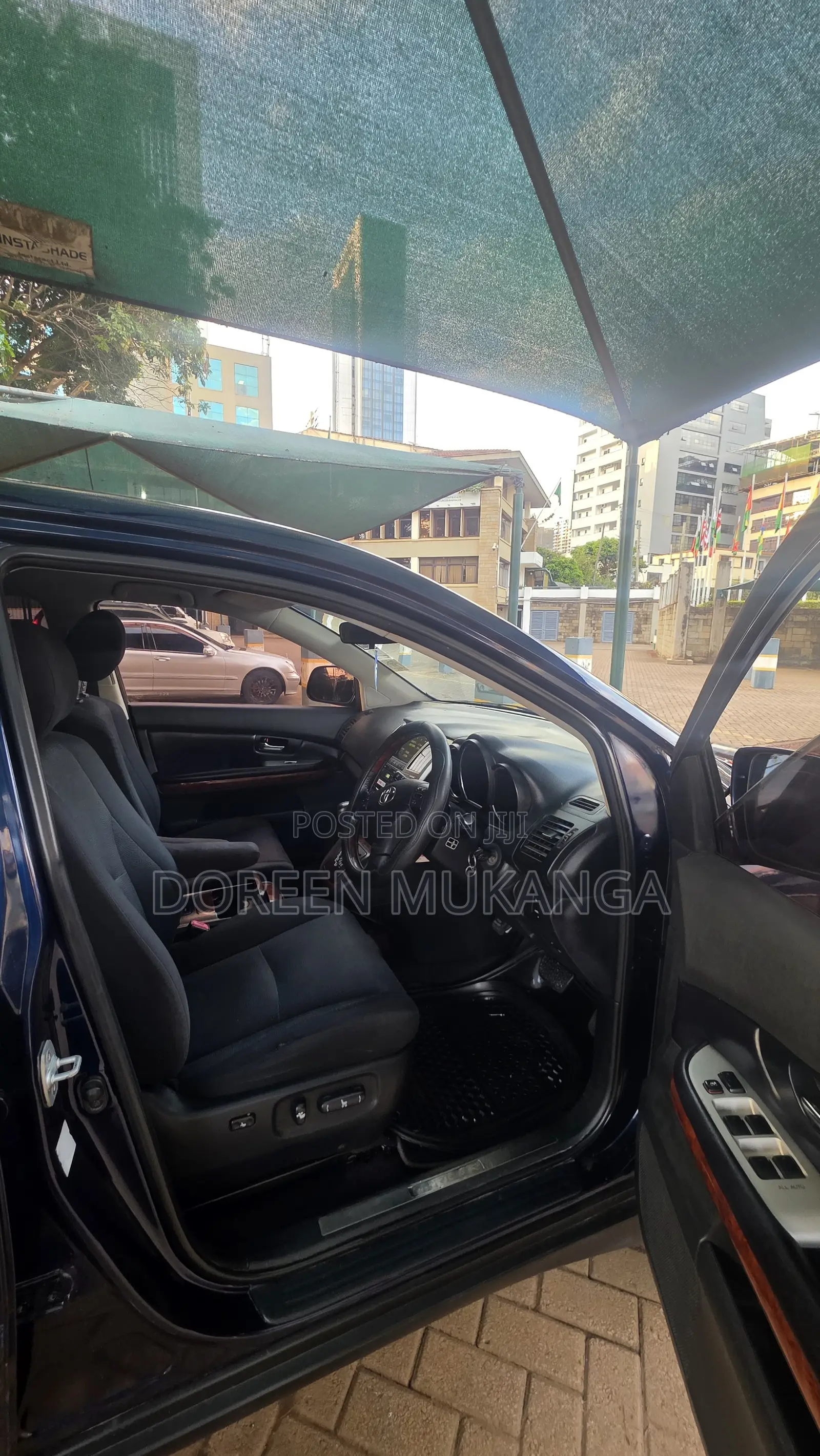 Toyota Harrier 2012 Blue