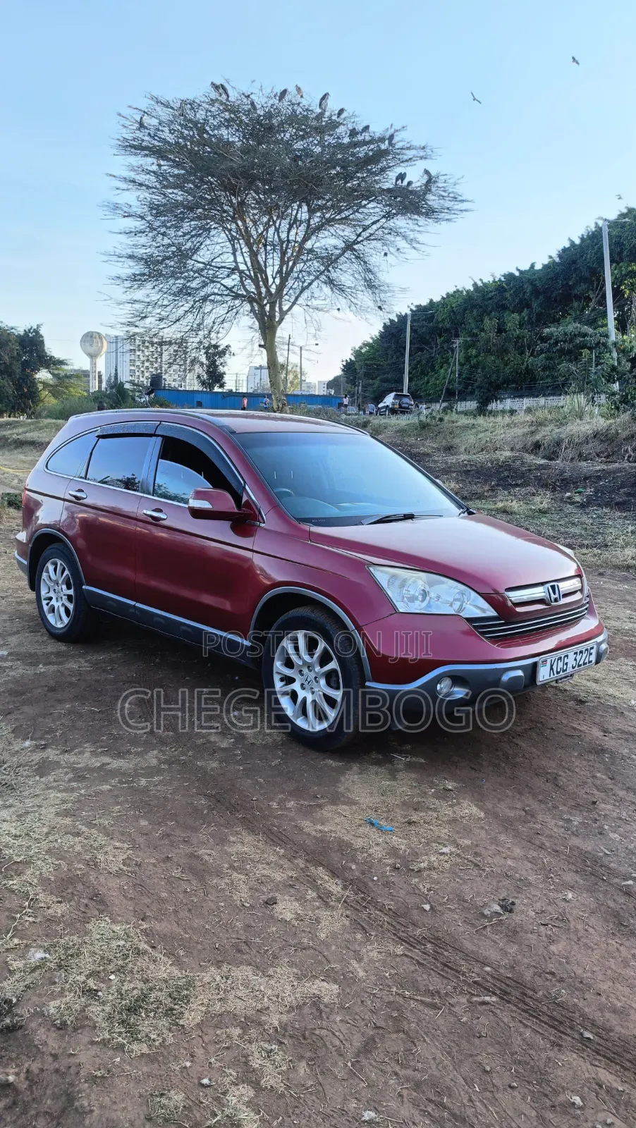 Honda CR-V 2009 Red