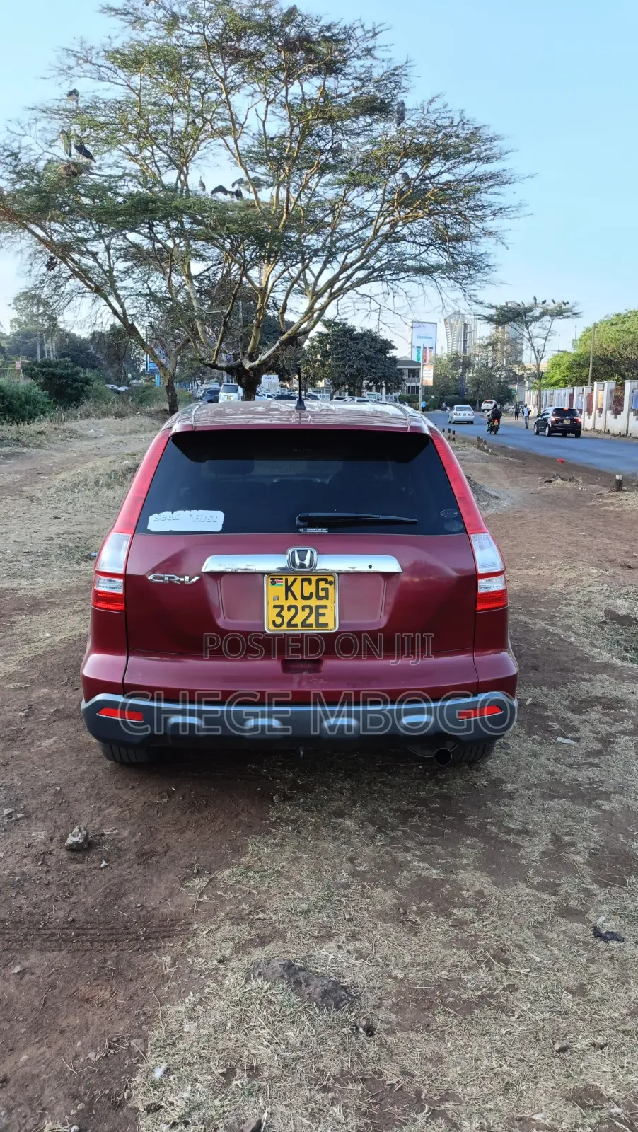 Honda CR-V 2009 Red