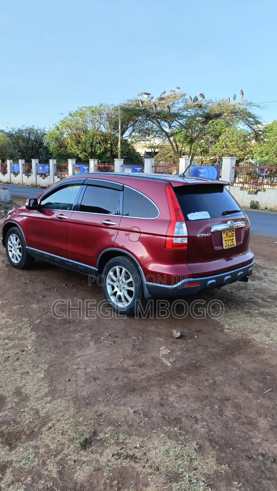 Honda CR-V 2009 Red
