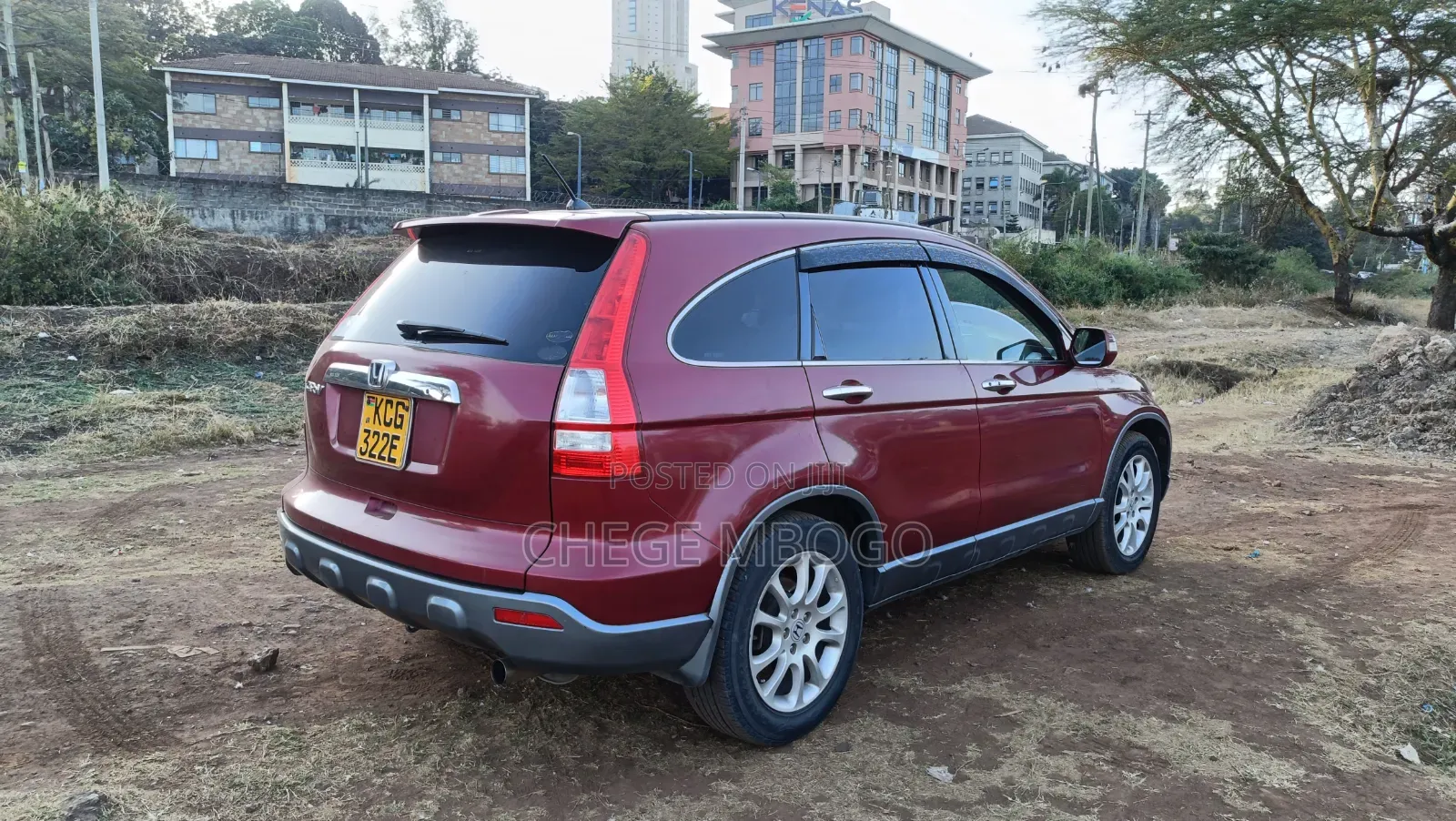 Honda CR-V 2009 Red