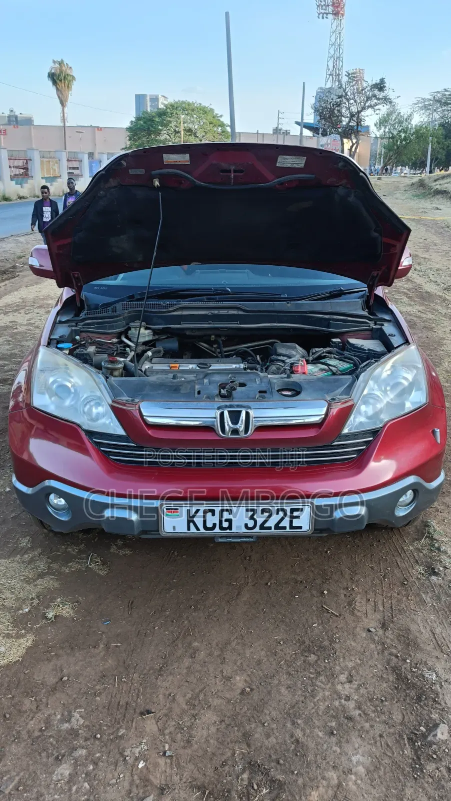Honda CR-V 2009 Red