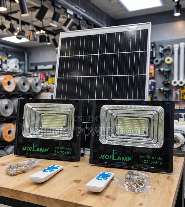 JSOT T-C200+200 IP66 Solar Light System - thumbnail 2