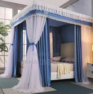 Canopy 4 Stand Mosquito Net | 6x6 | Stainless Steel Bracket