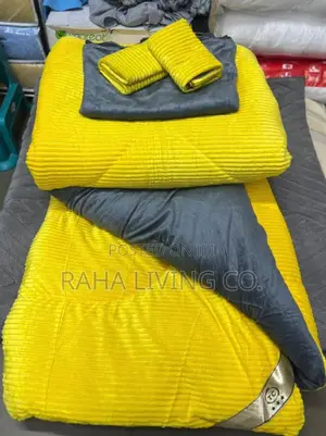 TC Warm Velvet Duvet Set | 6x6 6x7 | Fleece Bedsheet | 4 Colours