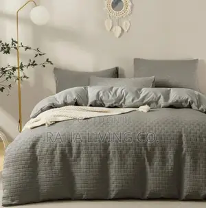 3pc Waffle Duvet Cover Set | 6x6 6x7 | Soft Luxury Comfort